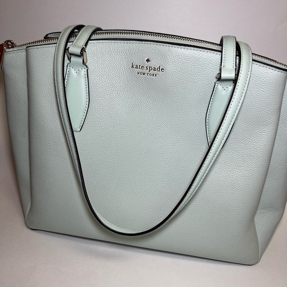 kate spade Handbags - Kate Spade Island Blue Monet Shoulder Bag